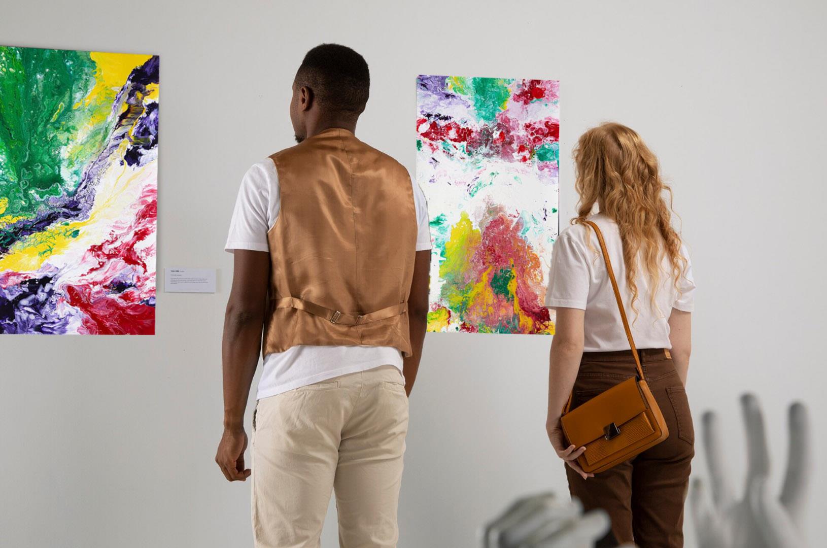 Acrylic Abstract Paintings